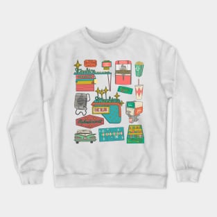 Drive-In Theater Crewneck Sweatshirt